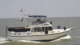 1982 Hatteras 42 LRC Mk II at Jay Bettis amp Co in Seabrook Tx [upl. by Clover]