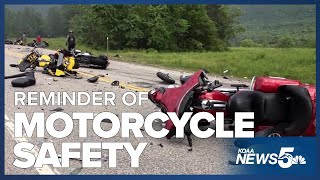 Deadly weekend brings about reminders of motorcycle safety [upl. by Sitnik]