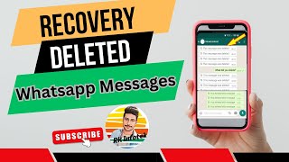 How to Recover Deleted Whastapp Messages whatsappdeletedmessages whatsappdeletedmessagesrecovery [upl. by Magner]