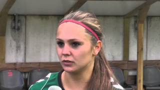 Lieke Martens after the game FCR 2001 Duisburg  1899 Hoffenheim on 15 09 2013 [upl. by Juieta]