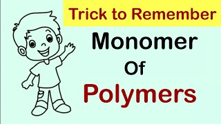 Trick to Remember Monomers of Polymers [upl. by Harlene]