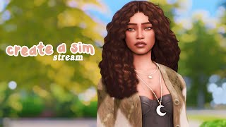 🌙 creating a new lets play sim ♡ the sims 4 [upl. by Icrad]