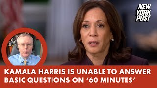 Kamala Harris is unable to answer basic questions on ‘60 Minutes’ [upl. by Asille]