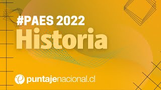 PAES 2022  Historia  Pregunta 21 [upl. by Serene]