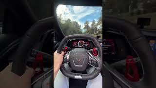 Corvette C8 Z06 with valvetronic exhaust system POV afromb3 corvette c8 z06 c8z06 [upl. by Nyvets]