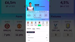 TOP transfery przed GW8 FPL fpl fpltips fantasyfootball fantasypremierleague [upl. by Yael732]