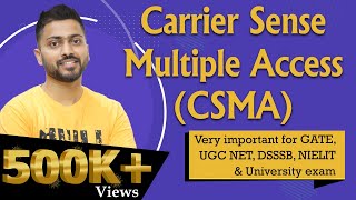 Lec34 Carrier Sense Multiple Access in Computer Network  CSMA  Computer Networks [upl. by Alcine]