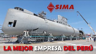 Historia SIMA PERÚ Constructor de Buques de guerra BAP Unión y Pisco y Modernizador de Submarinos [upl. by Leiba]