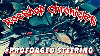 Roc Chronicles VLOG  Installing my ProForged Front Steering on the 87 Elco [upl. by Ehgit840]