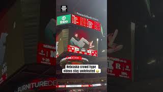 Nebraska basketball makes the best hype videos 😂 huskers nebraska huskernation [upl. by Annairt]