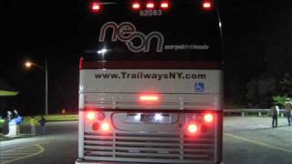 Trailways of New York  Pine Hill Trailways  NeOn [upl. by Haukom]