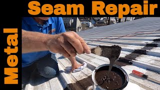 Repair Metal Roof Leaks  3 methods shown Learn How to DIY  Turbo Poly Seal vs Super Silicone Seal [upl. by Adim]