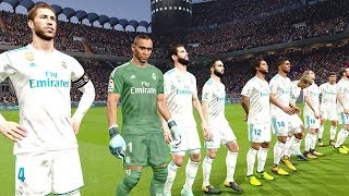 Real Madrid vs Malaga 26 November 2017 Gameplay [upl. by Radek]