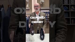 Te cuento las diferencias entre el zapato derby y el oxford [upl. by Arikaahs361]