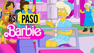 LOS SIMPSONS BARBIE LA PELICULA  RESUMEN EN 16 MINUTOS [upl. by Cesaria]