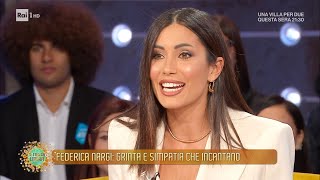 Federica Nargi grinta e simpatia che incantano  Da noi a ruota libera 24112024 [upl. by Quar]