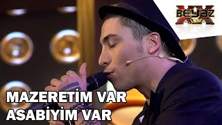 Can Bonomo  Mazeretim Var Asabiyim Ben  Cover  Beyaz Show [upl. by Junie759]