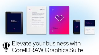 CorelDRAW Graphics Suite  Elevate your business [upl. by Annayhs]