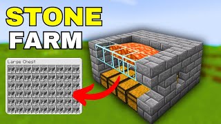 Simple STONE Generator for MinecraftCobblestone Farm [upl. by Toll]