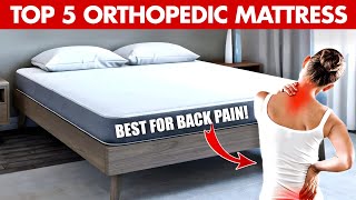 Top 5 Best Orthopedic Mattress In India 2024⚡ Best Orthopedic Mattress Under 5000⚡ Prices amp Reviews⚡ [upl. by Nowahs]