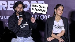 Vikrant Massey Ne Bataya Unko Dhamki Kyun Di Ja Rahi Hai [upl. by Ailimac]