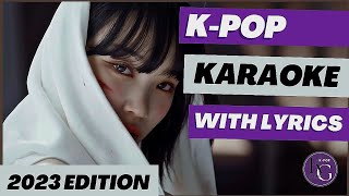 KPOP RANDOM KARAOKE CHALLENGE WITH LYRICS  2023 edition KPOP GAMES [upl. by Flora]