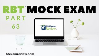 Pass the RBT® Exam  RBT® Practice Exam  Full Mock RBT® Exam Review Part 63 [upl. by Thaxter]