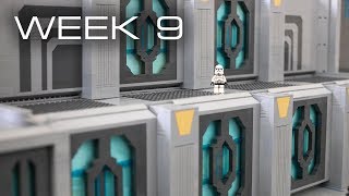 Building Mandalore in LEGO  Week 9 Second Floor [upl. by Gleeson497]