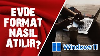 Windows 11 Format Atma USBsiz  CDsiz  Programsız [upl. by Zoilla]