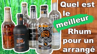 Quel est le meilleur rhum pour faire un rhum arrangé  AutourDuRhum 25 [upl. by Ahkeber]