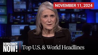 Top US amp World Headlines — November 11 2024 [upl. by Zendah350]