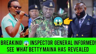 BREAKING NEWS SEE WHAT BETTY MAINA HAS REVEALED FLORENCE WANJIKU CASE UPDATE [upl. by Dorsey]