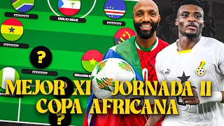 EL XI IDEAL  JORNADA 2 DE LA COPA AFRICANA DE NACIONES [upl. by Arbua]