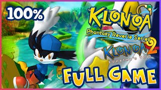 Klonoa 2 Phantasy Reverie 100 FULL GAME  Lunateas Veil  100  Longplay PS4 PS5 [upl. by Suedaht]