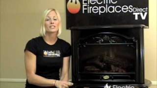 Dimplex Celeste Freestanding Electric Fireplace Stove  TDS8515TB [upl. by Ettenahc]