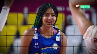 Florangel Terrero la dominicana que se adueñó del ataque de GÉMINIS  LNSV 20232024 👋🏐🏆 [upl. by Ed]