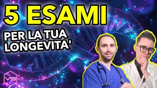 5 Esami IMPORTANTI per la Tua prevenzione e longevità con doccerasari [upl. by Esinert]