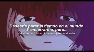 Evangelion • Op 1 • Letra en Español  Subtitulada Japonés • AMV [upl. by Elocyn]