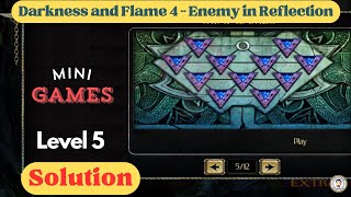 Darkness and Flames 4 Mini Game Puzzle 5 [upl. by Nocaj]