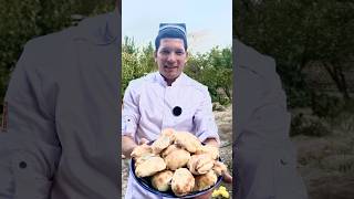 SOMSA TAYYORLASH food automobile somsa cooking tandır baby tayyorlash recipe uysharoyitida [upl. by Ameerahs]