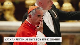 Vatican court sentences Cardinal Becciu for embezzlement [upl. by Aikmat]