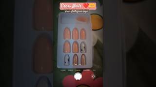 😍✨Gorgeous Press Nails❤️🫶 nails hack trending shortvideo shorts ytshorts Kajalsinha116 [upl. by Denice]