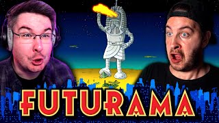 FUTURAMA Season 3 Episode 17 REACTION  A Pharaoh to Remember [upl. by Droflim]