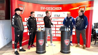 Pressekonferenz 22 Spieltag Heimspiel gegen DJK Eintracht Coesfeld [upl. by Carlynne388]