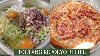 TORTANG REPOLYO recipe [upl. by Whitebook560]