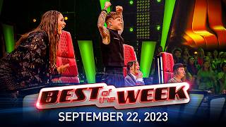 The best performances this week on The Voice  HIGHLIGHTS  22092023 [upl. by Alexia]