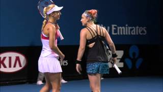 RodionovaRodionova v LisickiMattekSands highlights 2R [upl. by Adriell]