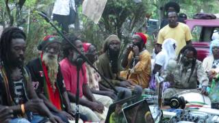 Nyabinghi Drumming Before Sunset [upl. by Llevert341]