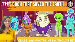 The Book That Saved The Earth  Textual and Important Questions Class10th Footprints Without Feet [upl. by Dreda]