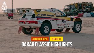 Highlights Dakar Classic  Stage 3  Dakar2024 [upl. by Nnylkoorb]